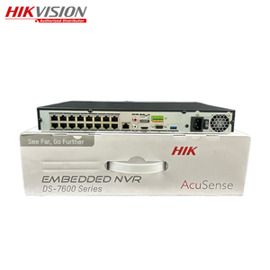 Hikvision Version anglaise 16-ch <span class=keywords><strong>DS</strong></span>-7616NXI-I2/16 P/S Haut-parleurs IP 8-ch 2 Interfaces SATA H.265 +/H.264 + 1U 16 POE AcuSense 4K NVR - Product Image 3
