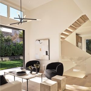 Lampadario Moderno di Lusso 65'' Qualità di Marca Conveniente Realizzato in Ottone e Cristallo per Soggiorno Sala da Pranzo 110V Standard UL - Product Image 5