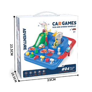 Jeu éducatif pour enfants Piste de stationnement Jeu d'accident de voiture Jouets Aventure de course automobile avec 4 mini voitures - Product Image 6