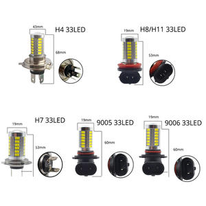 ไฟตัดหมอกรถยนต์ H4 H7 H8/H11 9005 9006-5630-33 SMD LED ไฟหน้า 12V ใช้ได้กับรถยนต์ทั่วไป ส่งตรงจากผู้ผลิต - Product Image 4