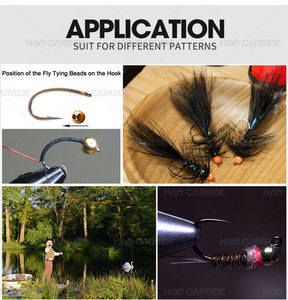 Highly Praised by Many Buyers Fly Fishing Tying <strong>Beads</strong> <strong>Tungsten</strong> Slotted <strong>Beads</strong>(F Type)