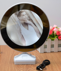 <span class=keywords><strong>Led</strong></span> ánh sáng ma thuật tình yêu Khung Ảnh Quà Tặng Bộ nhớ sáng bóng đám cưới ma thuật gương hình ảnh khung ảnh cho món quà và đám cưới - Product Image 2