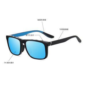 Gafas de Sol TR7526 con Logotipo Personalizado, Gafas de Sol Polarizadas Deportivas para Exteriores con Protección UV400 y Orificios de Ventilación - Product Image 6