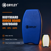 Bodyboard léger pour enfants et adultes, pour la planche à roulettes aquatique, la plage, l'océan, les sports nautiques, le surf