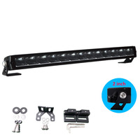Nouvelle barre lumineuse LED laser de recul pour toit de voiture BRTLED, 40 pouces, simple rangée, courbée, étanche IP68/IP69K, 17500lm, universelle
