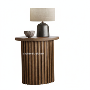 OEM Handcrafted Modern Simple Wooden Pedestal <b>Plinth</b> <b>Stand</b> for Flower Arrangement Cake Display Event Decor - Product Image 1