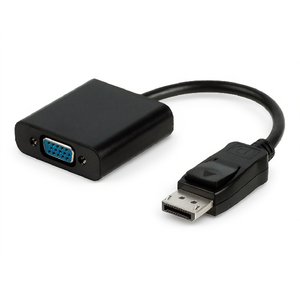 อะแดปเตอร์ดิสเพลย์พอร์ตตัวผู้เป็นวีจีเอตัวเมียสีดำ - Product Image 2