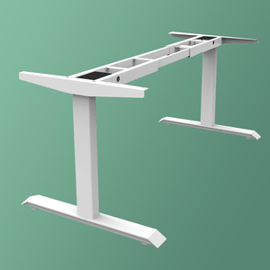 Fábrica de suministro directo <span class=keywords><strong>escritorio</strong></span> simple soporte de mesa de elevación de doble motor soporte de <span class=keywords><strong>escritorio</strong></span> de pie elevaci - Product Image 2