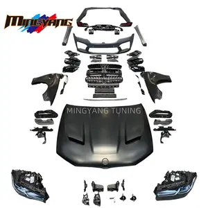 PP plastik F10 Upgrade ke F90 M5 CS desain 2022 facelifts aksesoris bodykit untuk BMW F10 F18 5 Seri body kit