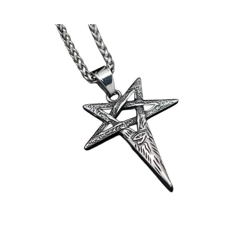 Pendentif argent + chaîne 60cm