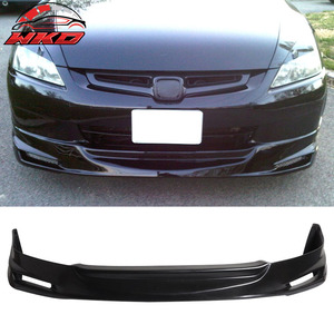 Spoiler de pare-chocs avant style Mugen pour Honda Accord 03-05 berline, non peint, PU, accessoire extérieur de haute qualité - Product Image 1