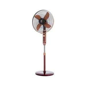 Ventilateur de sol Diamond Brand à pales en aluminium de 18 pouces, haute puissance, oscillant, avec fonction minuterie, pour la maison, le bureau et les dortoirs - Product Image 1
