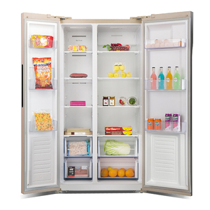 Refrigerador doméstico de lujo 587L de lado a lado, refrigerador para electrodomésticos, refrigerador sin escarcha, <span class=keywords><strong>precio</strong></span> de fábrica OEM, alta calidad, - Product Image 5