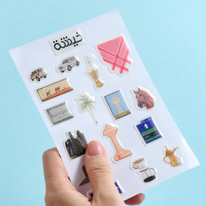 Autocollants époxy 3D personnalisés, feuilles d'autocollants en résine époxy découpées et imperméables, <span class=keywords><strong>collage</strong></span> de dessins animés, autocollants 3d - Product Image 4