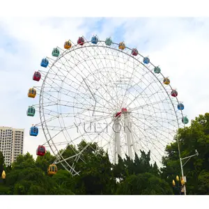 Chinese Supplier Yueton 42m Giant Big Fun Amusement Park Ride Outdoor Equipment Ferris Wheel