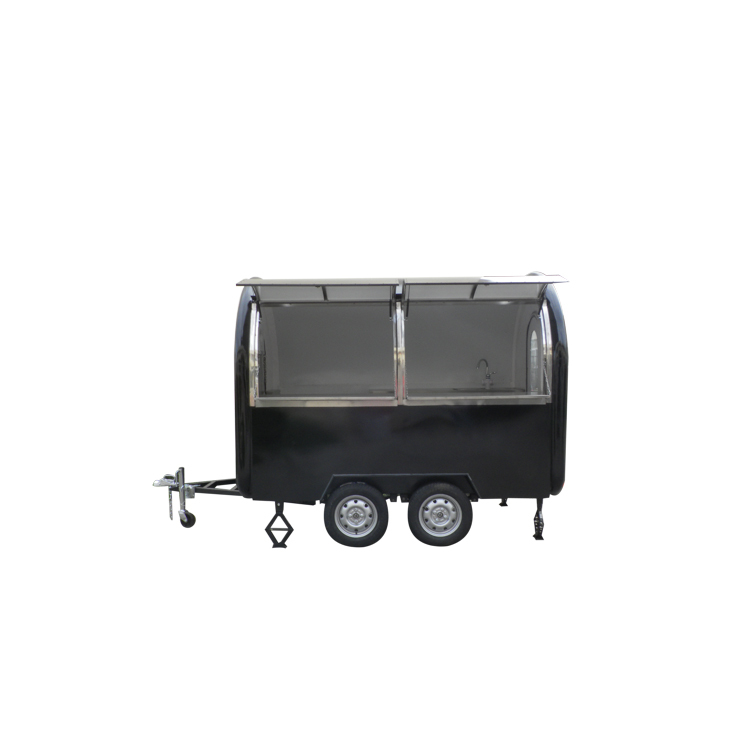 Adapté aux besoins du client de Crème Glacée Mobile extérieure mobile alimentaire hamburger voiture chariot de kiosque