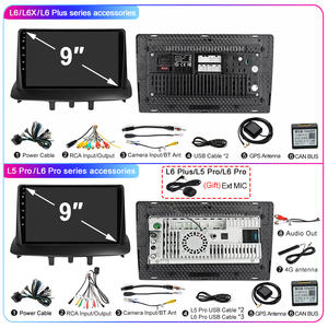 Autoradio LEHX Android 12 2 Din per <span class=keywords><strong>Renault</strong></span> <span class=keywords><strong>Megane</strong></span> 3 <span class=keywords><strong>2008</strong></span>-2014, Lettore DVD, Radio, Stereo, Carplay, Navigatore - Product Image 6