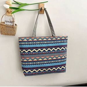 Bolsa de Lona de Gran Capacidad con Logotipo Personalizado Impreso al por Mayor de Alta Calidad, Bolsa de Mano de Lona con Logotipo Personalizado - Product Image 4