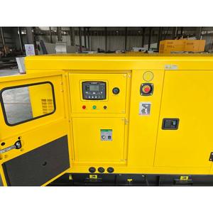 Générateur silencieux triphasé 50KW-100KW, option de fréquence 60Hz, démarrage à distance, châssis ouvert, tension 230V/480V - Product Image 3