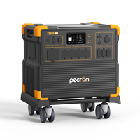 Générateur solaire à onde sinusoïdale pure PECRON E3800LFP 4200W 3840WH avec batterie LiFePO4 et batterie d'extension