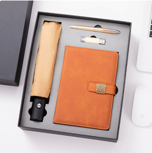 High-End Custom A5 Notebook Hardcover <b>Journal</b> Set Loose-Leaf Binding Corporate Gift for Business Exhibitions and Souvenirs - Product Image 6