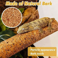 Poteau d'escalade écologique pour reptiles, outil d'exercice pour oiseaux, geckos et serpents, adapté aux terrariums et aux cages de reproduction pour reptiles.