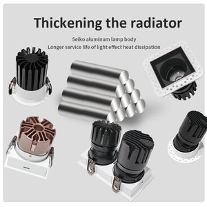 एलईडी डाउनलाइट स्थिरता नए फैशन फ्रेम धारक फिटिंग Mr16 को ठीक किया गया आवास - Product Image 3