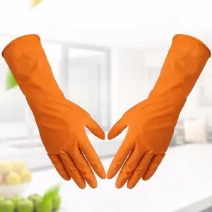 Latex gloves thickened beef tendon industrial labor insurance gloves equipment rubber gloves cleaning household dishwashing glov