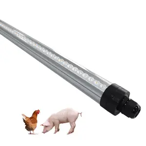 Ip 69K Waterdicht En Dimbaar Led Buis Licht In 3000K-6500K Voor Kip En Gevogelte Schuur Boerderij