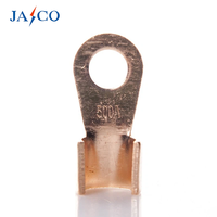 Borne de raccordement à sertir ronde JASCO OT en cuivre nu haute conductivité pour connexion de fils