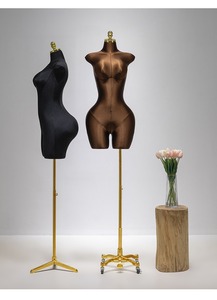 Diseño elegante modelo femenino moderno maniquí de medio cuerpo superior con cabeza - Product Image 6