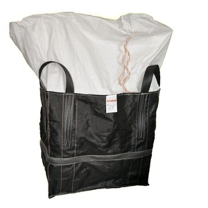 Acheter FIBC emballage <span class=keywords><strong>grand</strong></span> sac NOIR 1 tonne fourre-tout sacs <span class=keywords><strong>PP</strong></span> <span class=keywords><strong>en</strong></span> vrac conteneur 1000kg 4 BOUCLES - Product Image 5