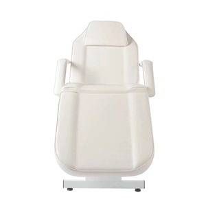 Muebles de Salón Comerciales, Cama de Belleza Hidráulica Negra para Tatuajes, Silla Facial de 3 Secciones, Mesa de Masaje Giratoria de 360 Grados, Venta al Por Mayor - Product Image 4