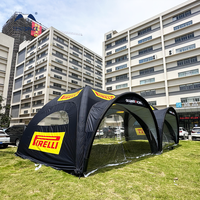 Carpa Inflable Personalizada de Alto Rendimiento para Eventos, Carpa Domo con Tubo de Aire Tipo Araña con Impresión Personalizada para Eventos al Aire Libre