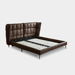 Stile contemporaneo europeo struttura del <span class=keywords><strong>letto</strong></span> in velluto testiera <span class=keywords><strong>imbottita</strong></span> in pelle moderna morbida principessa taglie-King Queen <span class=keywords><strong>letto</strong></span> <span class=keywords><strong>matrimoniale</strong></span> in legno - Product Image 4