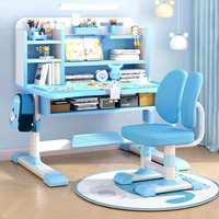 Bureau et chaise d'étude confortables pour enfants, design ergonomique moderne pour l'apprentissage et la détente - pour le bureau à domicile ou la chambre