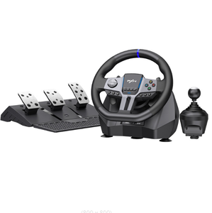 Volante de Carreras PXN-V9 Gen2, Volante de <span class=keywords><strong>Juego</strong></span> con Rotación de 900° para <span class=keywords><strong>Xbox</strong></span> One/Switch/Ps3/Ps4/PC - Product Image 1