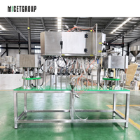 Máquina de Llenado de Botellas PET de 8 Cabezas, Equipo Automático de Llenado de Bebidas, Máquina de Llenado y Tapado de Líquidos, Embotelladora de Agua y Jugos