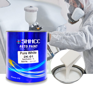 Vente en gros <span class=keywords><strong>de</strong></span> <span class=keywords><strong>peinture</strong></span> acrylique <span class=keywords><strong>de</strong></span> haute qualité 2K, couleurs blanches pures, pulvérisation, rénovation pour carrosserie automobile, revêtement liquide - Product Image 3
