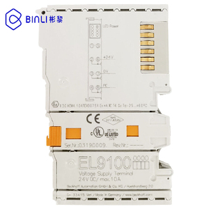 เทอร์มินัลจ่ายไฟ Beckhoff EL9100 24V EtherCAT I/O ระบบโมดูล EL1008 EL2008 EL3002 EL3214 - Product Image 1