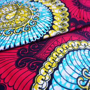 Véritable tissu <span class=keywords><strong>en</strong></span> coton imprimé à la cire Ankara, batik, tissu africain, <span class=keywords><strong>pagne</strong></span> nigérian, <span class=keywords><strong>robe</strong></span> pour femmes, <span class=keywords><strong>pagne</strong></span> - Product Image 3