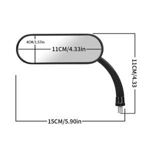 Rétroviseur, adapté à la modification des rétroviseurs de moto Harley, rétroviseur de recul réfléchissant pour scooter électrique - Product Image 3