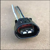 Connecteur ovale d'alternateur 1JZ 2JZ 3 voies 90980-11349 LX18 pour Toyota