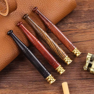 Lavable Portable Petit Porte-Cigare Bois Rouge Sain Fumer Accessoires Pointe Filtre Embouchure - Product Image 5