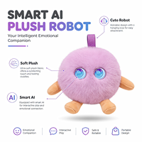 Jouet musical intelligent en peluche IA, compagnon émotionnel multilingue, éducatif, recharge rapide Type-C, pendentif coloré, cadeau pour enfants
