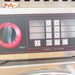 Vendita calda 1 serbatoio <span class=keywords><strong>2</strong></span> serbatoi <span class=keywords><strong>friggitrice</strong></span> commerciale <span class=keywords><strong>friggitrice</strong></span> a pavimento 28 <span class=keywords><strong>L</strong></span> <span class=keywords><strong>friggitrice</strong></span> elettrica Kfc con timer - Product Image 2