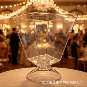 Plateau à fruits transparent en plastique Rongda, grande capacité, style moderne et simple, récipient de rangement - Product Image 2