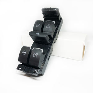 Panel de interruptor de Control maestro de ventana, botón elevador de vidrio 3BD959857 para VW Jetta <span class=keywords><strong>Golf</strong></span> GTI MK4 Passat B5 1998 1999 2000 2001-2005 - Product Image 1