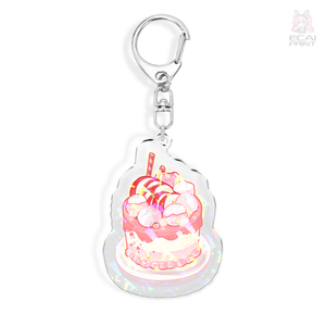Porte-clés acrylique holographique brillant double face Porte-clés en plastique bon marché en gros <span class=keywords><strong>pour</strong></span> <span class=keywords><strong>anime</strong></span> - Product Image 4