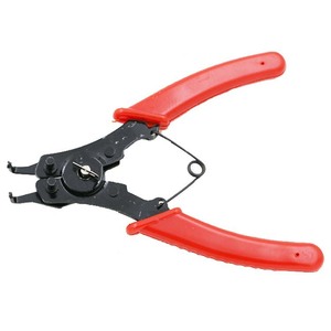 Pince à anneaux à ressort multifonctionnelle 4 en 1, quatre têtes, pour l'installation et le retrait de ressorts de retenue, utilisation interne et externe - Product Image 2
